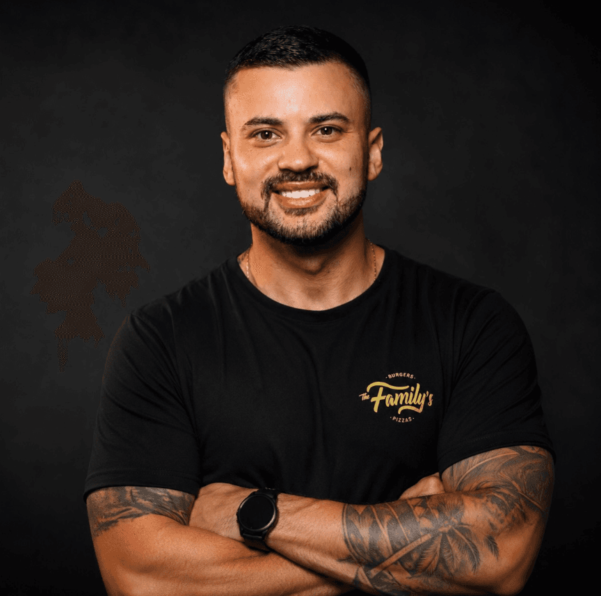 Dayvison Izael, fundador da The Family's Burger & Pizza